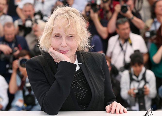 Director Claire Denis at the photo call for her film Les Salauds (Bastards)